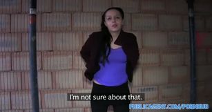 Nikki gullible student strips off the has sex in car