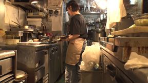 Shy bar worker with a perfect ass loses control from dual remote vibrators