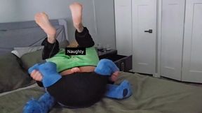 Twink Rides Plushie with Strap on Dildo