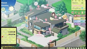 Summer Clover [ HAREM HENTAI GAME ] Ep 25 Nylon stockings FOOTJOB in the LIBRARY !
