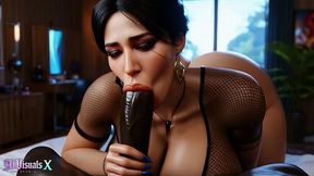 Latina Wife Cheats All Day While Husband Is At Work - Interracial (ai Generated)