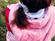 Sarah Sota Gets A Facial In Public - Almost Got Caught While Fucking Outdoor