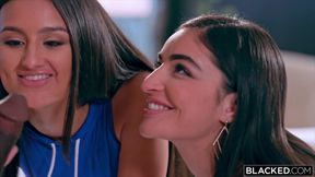 Blacked BBC-hungry Bffs Alexis &amp; Emily Have Hot Threesome