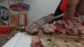 Giantess Cooking Teenie On Stove POV 4k smaller
