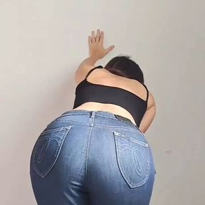 Severe Long Desperate Wetting in Jeans and Pants