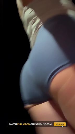 Proud Public Sissy Yoga Booty Shortshorts Slut