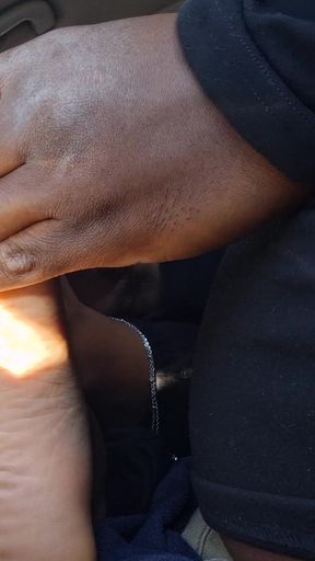 Solesday with Boss Chick Gives Very Her 1st Wild Footjob