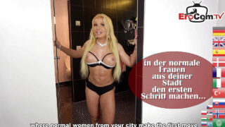 Hardcore-Clip mit dünnen deutschen schwulen Huren, großer schwarzer Schwanz, großer Penis wird ohne Sattel in den Arsch gefickt