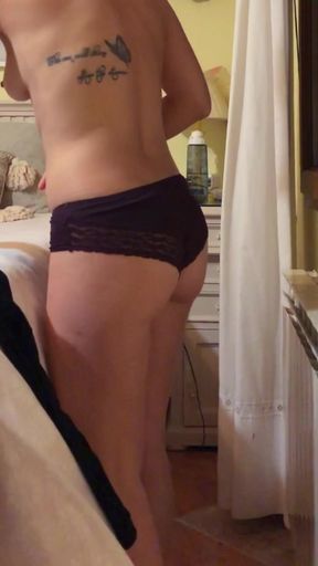 Sexy Bedtime Pajama Try-on - Getting Cozy Before ***