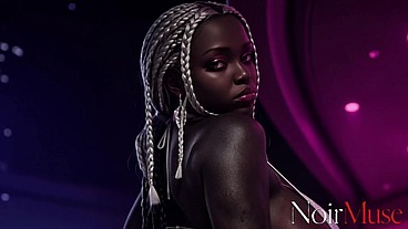 This juicy black girl cheated on her boyfriend with me by letting me fuck her tight pussy hard [AI]