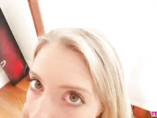 Super sexy honey POV sucking