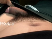 Haciéndome una rica paja, pensando en ti, - jalándome la verga