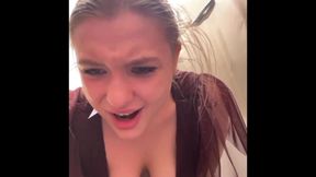 Risky Fucking. Fitting Room Masturbation. Pussy Close up. Squirting. Masturbate Upside