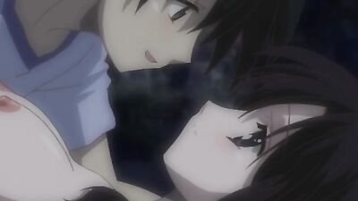 School days anime porn featuring Makoto & Kotonoha - Hentai action!