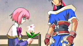 Horny anime slut fucking hard