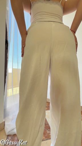 White Pants Bubbly Farts