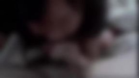 Wedded Japanese wife pleasures man until she spills cream