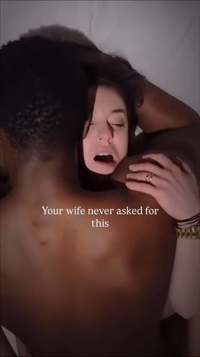 Hot amateur wife gets pounded by BBC in missionary position