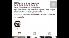 Piranha de Rio Verde Goi&aacute_s se exibe dan&ccedil_ando de calcinha