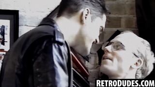 RetroDudes.com - Witness Martin and Joel in a hardcore retro anal drilling extravagan