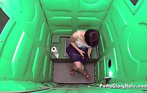 Porta gloryhole 18 yr old sucks strangers cocks