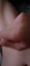 Femboy whimpering and cumming on his tummy