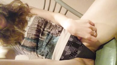 My very first Pornhub upload, self fuck with beer bottle