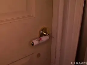 Exquisite Asian milf Anri Okita sucks and rides hard boner