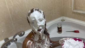 Pie in the Face! Cutting up Pillow and Underwear!