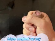 Slow Motion Biggest Cumshot You Ever Seen