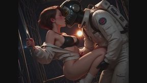 A Space Ecstasy - AI Generated