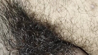 Zralý tatínek syrový anální sex šuká mladou chlupatou indickou děvku venku s horkým creampie