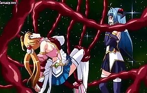 Hentai princess fucked by tentacles
