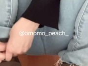 【ブーツが脱げず友達の家の玄関でおもらし】#omorashi #peeaccident #desperation wetting #pee desperation