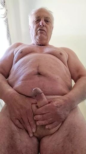 Horny Chris in shower
