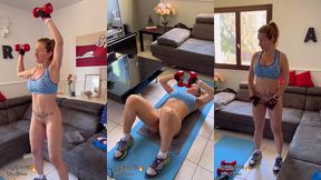 et c est partit, seance bras et pecs
