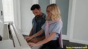 Kenzie Kai & Charles Dera in Sneaky Piano Slut - SneakySex