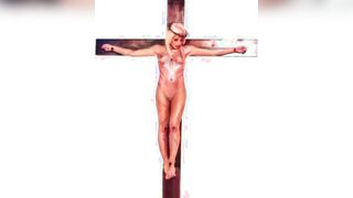 Female Jesus Crucified Naked Finnish Audio