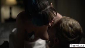 Stepmom Craves Stepsons Hard Big Cock