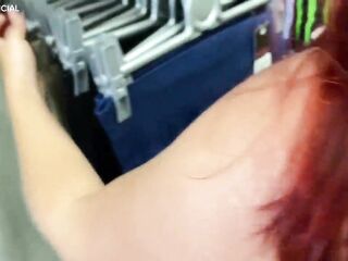 Saleswoman came into my fitting room and gave me neverseen service