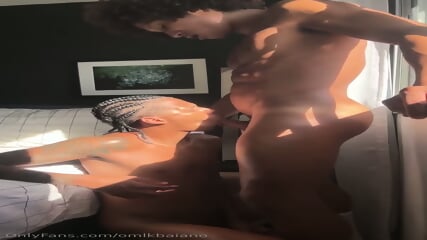 Flip-fuck With Black Twinks Curlyboy & MlkBA