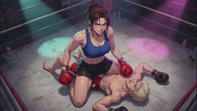Mixed Boxing Fantasies #28: My Sweaty Ring Conquest