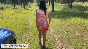 Prettyprincess220 pee in public