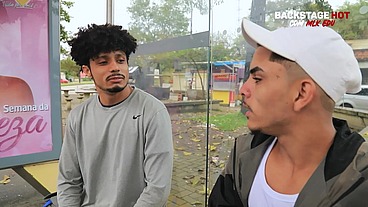 Bastidores que gravei com a Hotboys