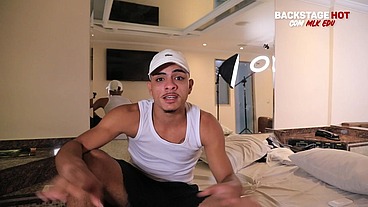 Bastidores que gravei com a Hotboys