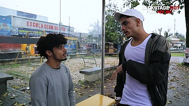 Bastidores que gravei com a Hotboys