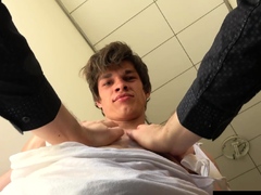 Hand Worships Sexy Czech Athlete Muscles