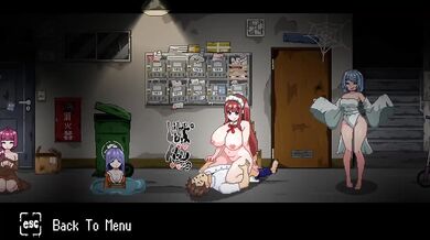 Apartment Hell No Escape Hentai Game Ghost MILF Blowjob