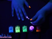 Relaxing & Chill Hand - Fingernail Painting