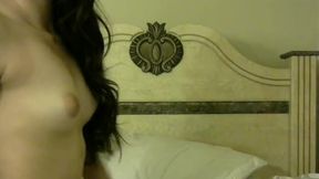 Brunette Kassie Perez Shows Ass Hole and Pussy